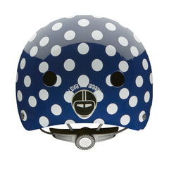 Navy Dots Street Helmet