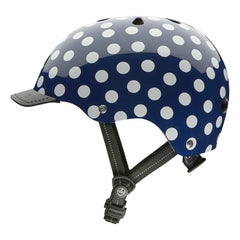 Navy Dots Street Helmet