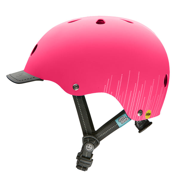 Pink Bubbles w/MIPS (Little Nutty) Street Helmet