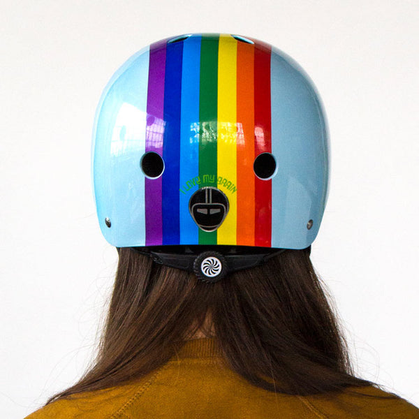Rainbow Sky - Nutcase Helmets - 4